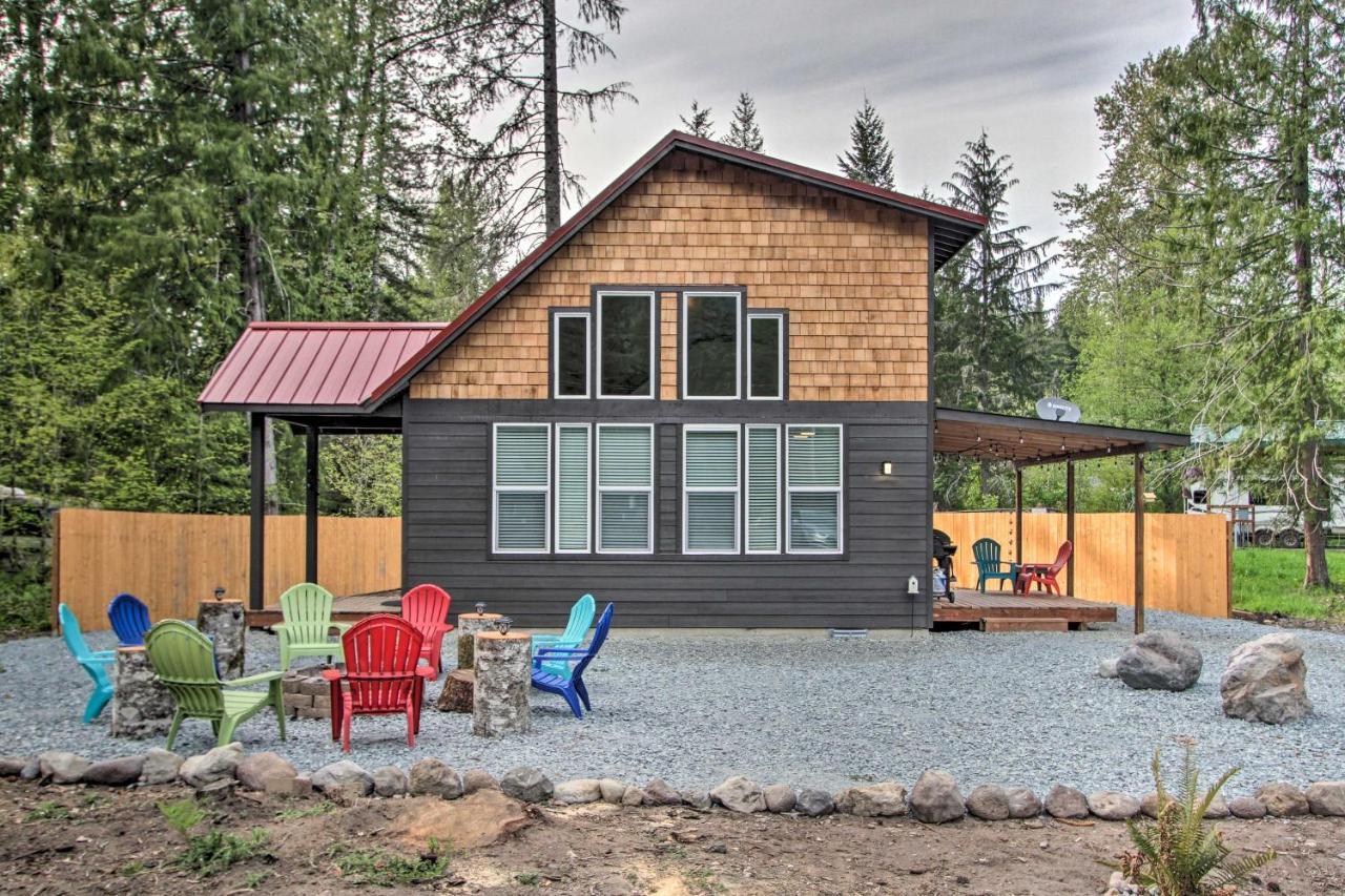 Cozy Cabin - 5 Miles To Mt Rainier National Park! Ashford Bagian luar foto