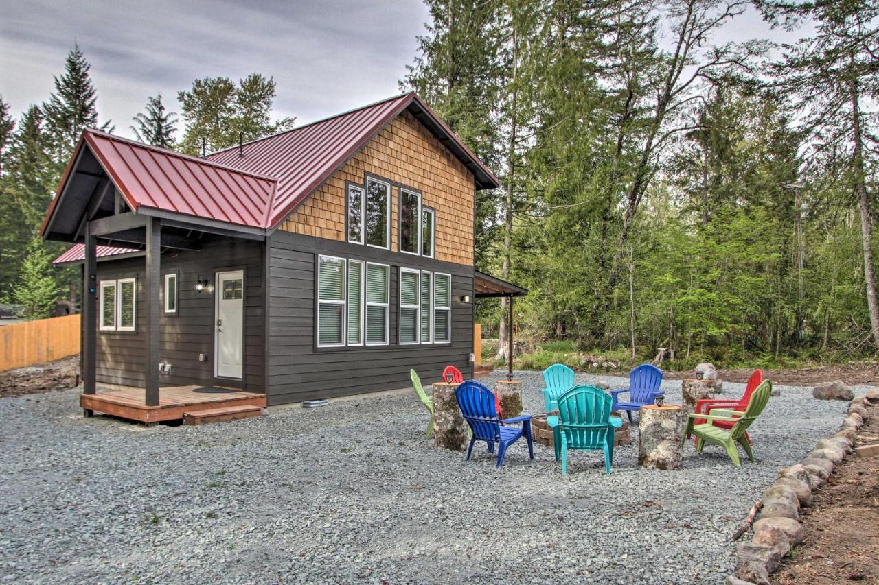 Cozy Cabin - 5 Miles To Mt Rainier National Park! Ashford Bagian luar foto